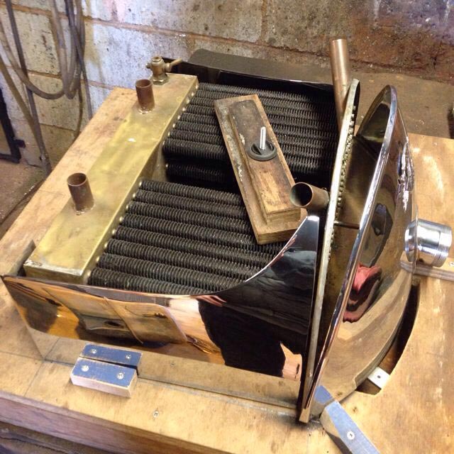 Morgan Radiator... Reassembled - Before