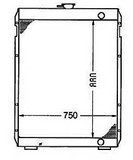 Radiator for the Caterpillar 320B Excavator