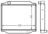 Radiator for the JCB 3CX Backhoe Loader