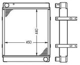 Radiator for the JCB 3CX Backhoe Loader