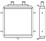 Radiator for the JCB Groundhog
