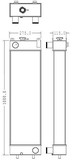 Radiator for the Komatsu PC160LC-7K Excavator