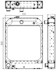 Radiator for Caterpillar