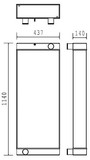 Radiator for the JCB 456 Loading Shovel