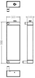 Radiator for the JCB JS200 S T2 Tracked Excavator