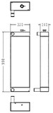 Radiator for the JCB JS220 SC CH Tracked Excavator