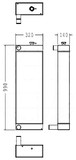 Radiator for the JCB JS220 Tracked Excavator
