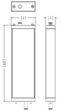 Komatsu Bulldozer Radiator for the D65