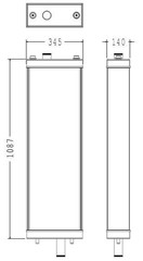 Komatsu Bulldozer Radiator for the D65