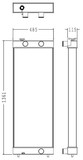 Radiator for the Komatsu PC600-8E0 LC Excavator