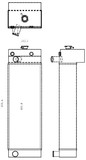 Radiator for the JCB 629 Telehandler