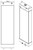 Radiator for the Komatsu C160 LC-8 Excavator