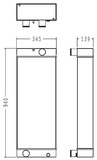 Radiator for the JCB 411 Wheel Loader - Tier 3 9812/3040