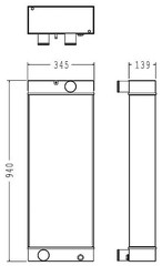 Radiator for the JCB 411 Wheel Loader - Tier 3 9812/3040