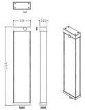 Radiator for the Komatsu HD785-7 Dump Truck