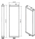 Komatsu Bulldozer Radiator for the D375